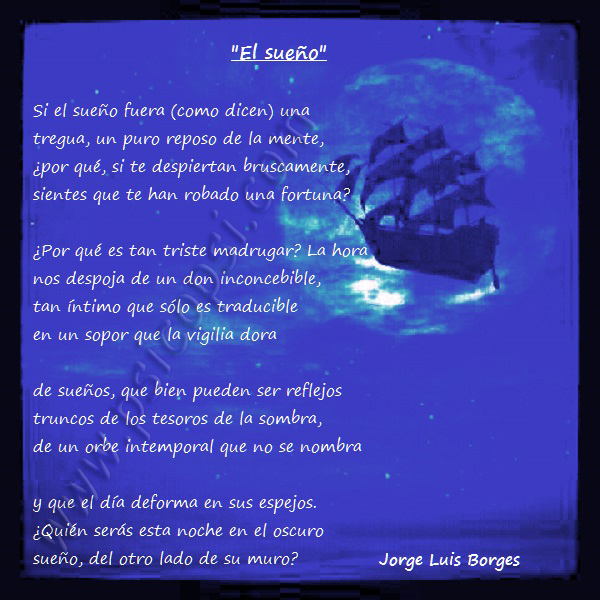 Poemas Psy: El Sueño (J. L. Borges)